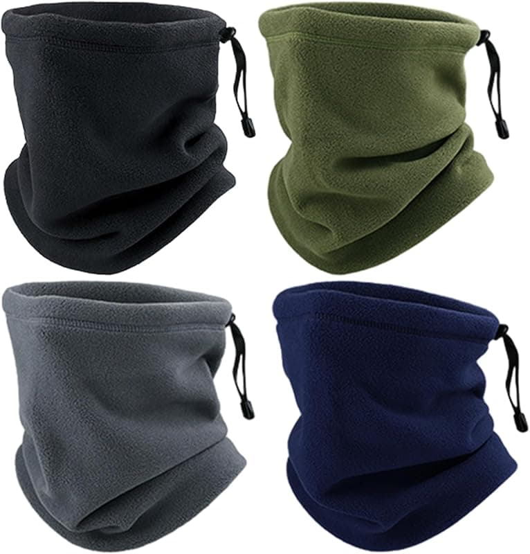Cache-cou polaire fleece — lot de 4