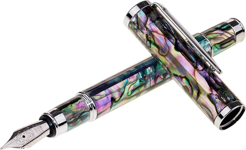 LACHIEVA LUX — Stylo plume en nacre d'ormeau