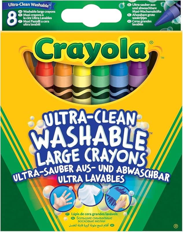 Crayons de cire lavables Crayola