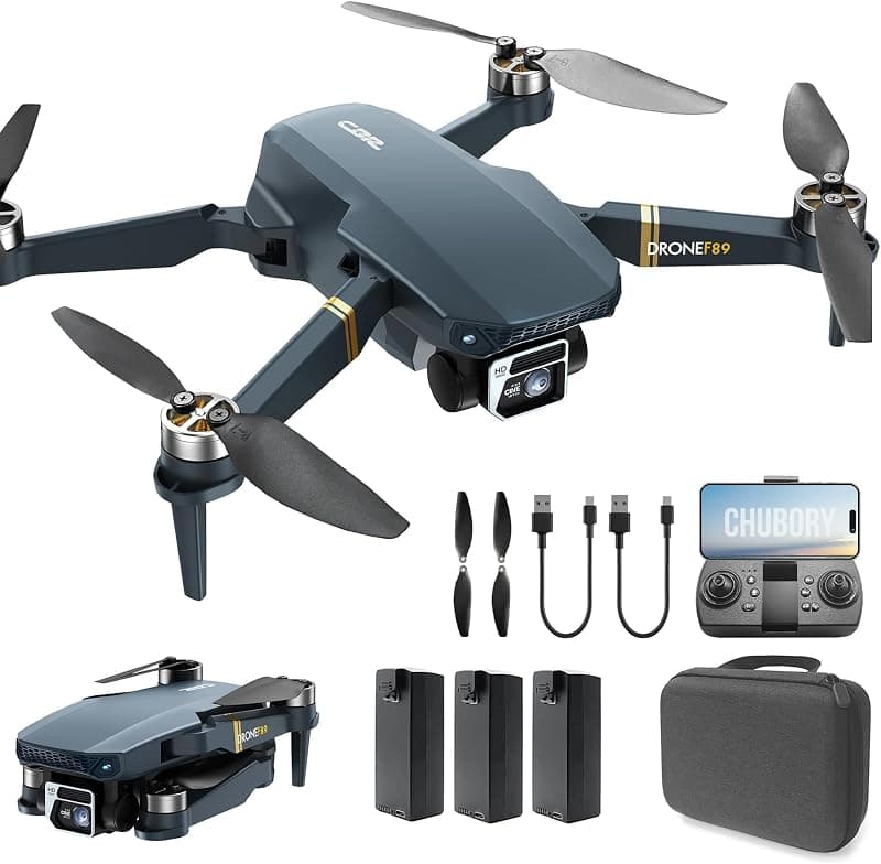 Drone caméra 4K — moteur sans balais, 84 min d'autonomie, suivi auto et WiFi FPV