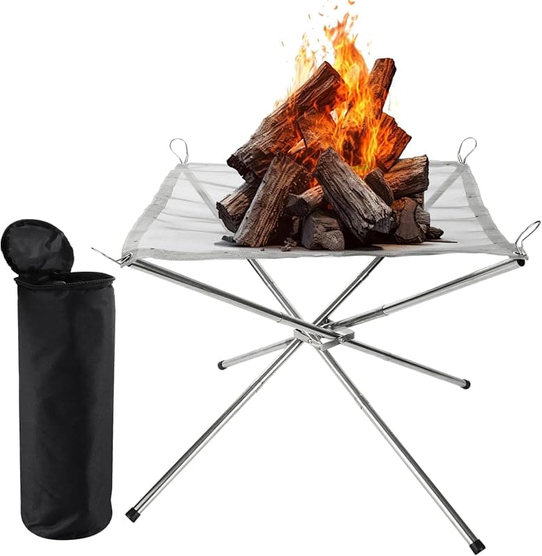 Brasero de camp pliable