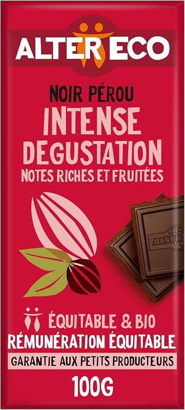 Alter Eco — Tablette chocolat noir intense (bio)