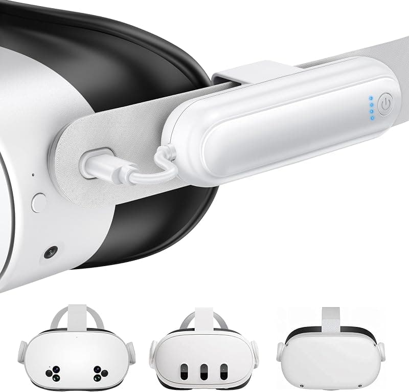 Kinwin — Batterie externe étendue pour Meta Quest 3S/3/2