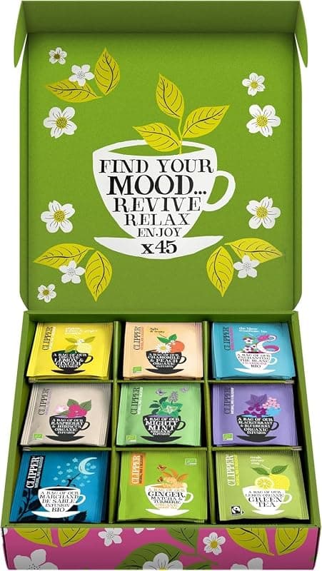 Clipper — Coffret découverte infusions & thés bio