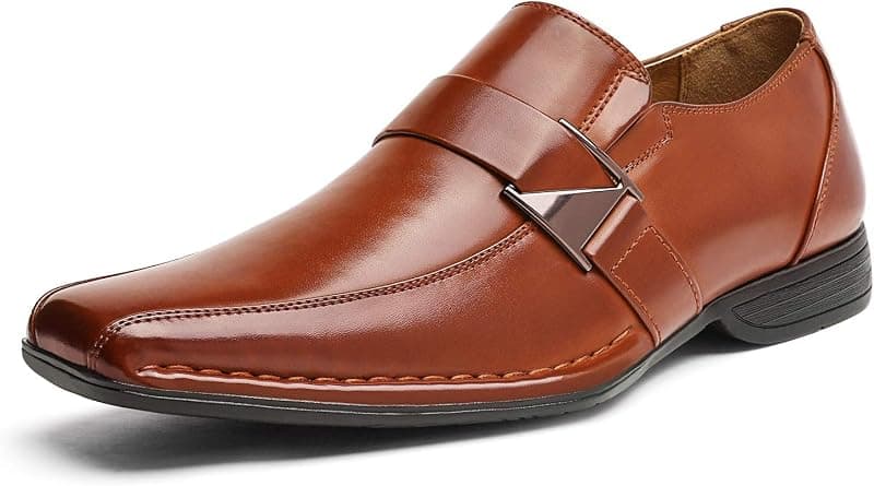 Mocassins en cuir pour le bureau