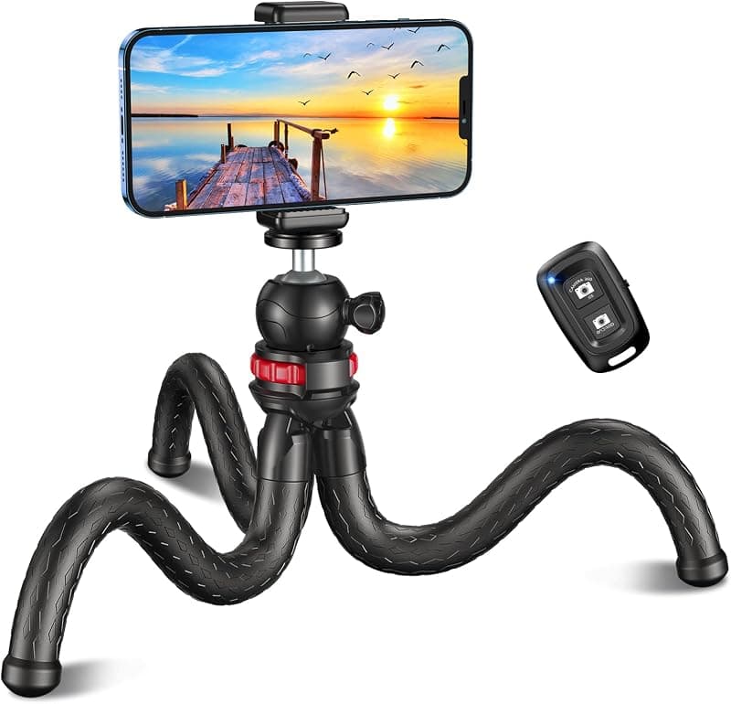 CIRYCASE — Mini Trépied Smartphone Flexible 360°
