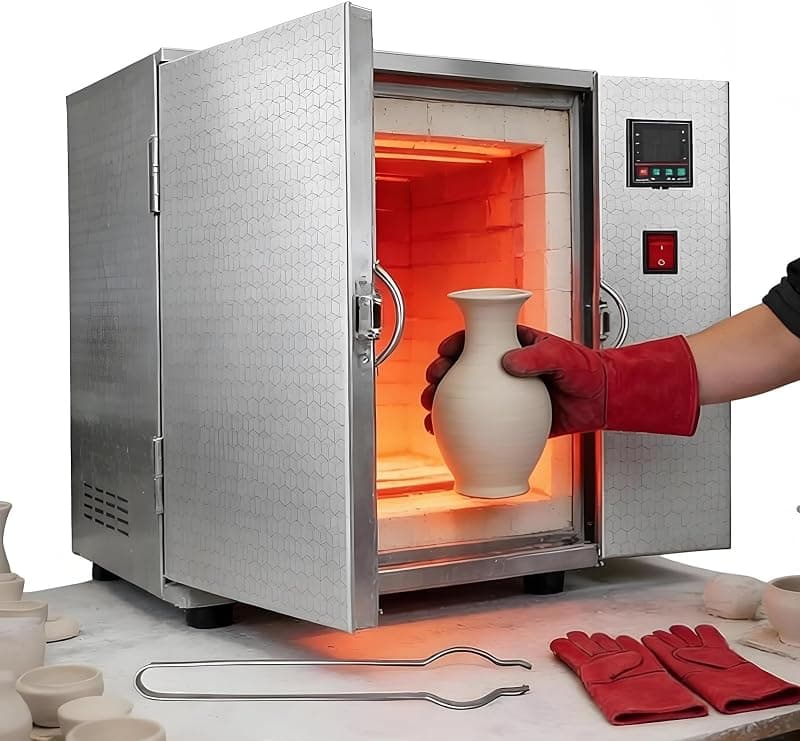 Four céramique et émaillage électrique de laboratoire 1500 W — 800 °C
