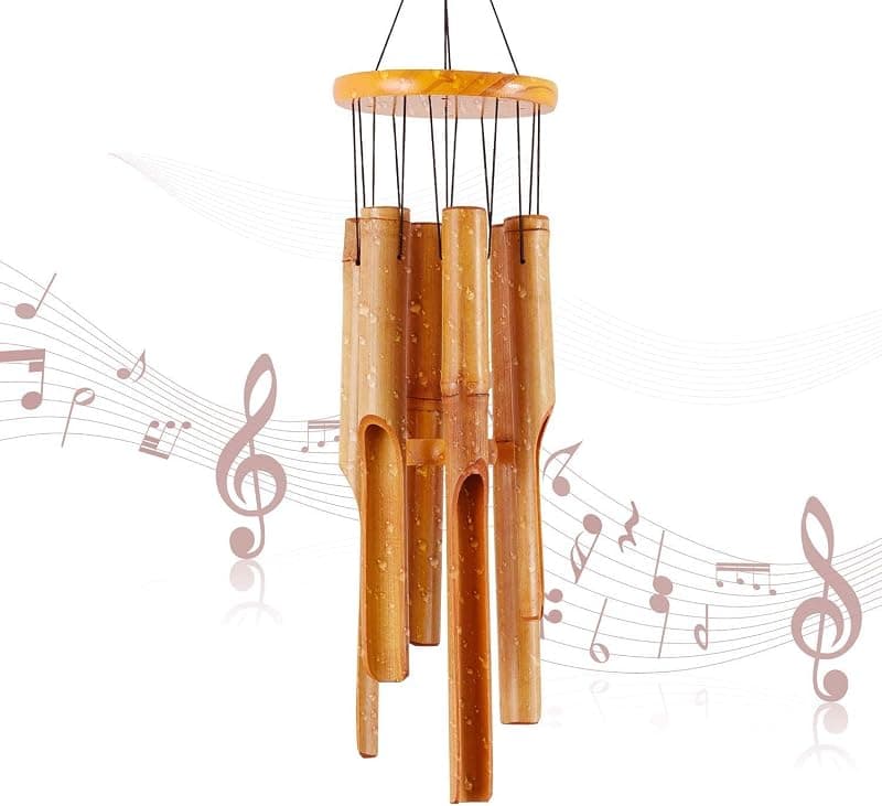 Carillon à Vent en Bambou — Grand Modèle