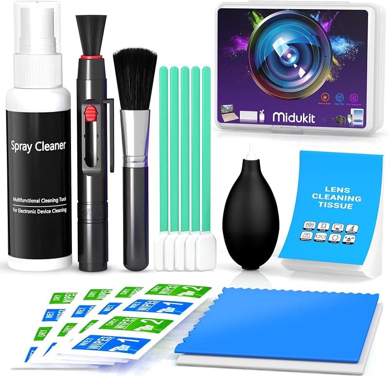 Kit de Nettoyage — Entretien Objectif et Capteur