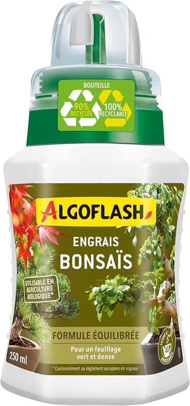 Algoflash — Engrais Liquide Bonsaï Utilisable en Agriculture Biologique
