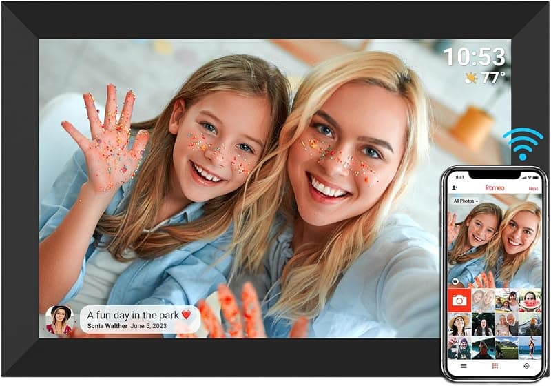 Frameo — Cadre photo numérique Wi-Fi 10,1 pouces