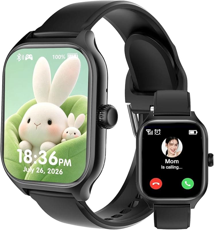 Montre connectée enfant & ado — Appels Bluetooth, SOS & 120+ sports