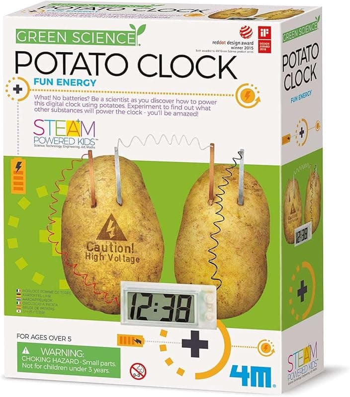 4M — Horloge à pommes de terre