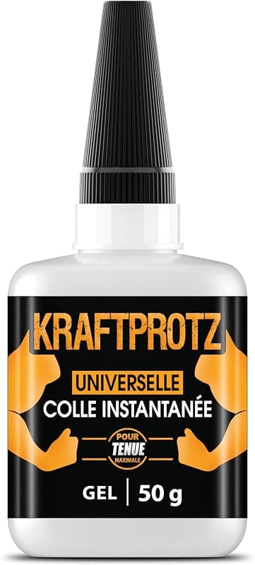 KRAFTPROTZ — Super glue gel ultra précise 50 g
