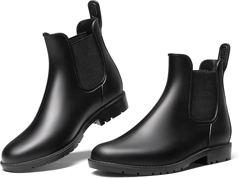 Bottines de pluie Chelsea pour femme
