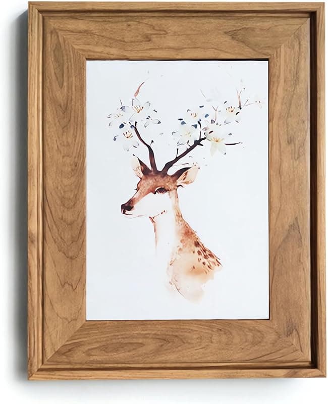 Cadre Photo Vintage en Bois