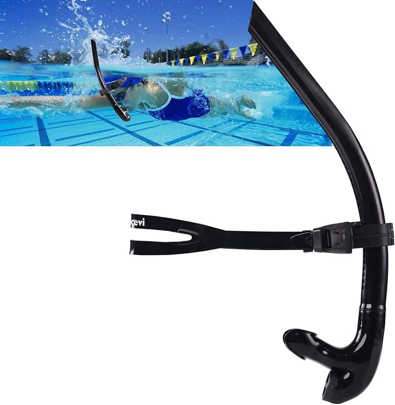 Tuba frontal de natation en silicone