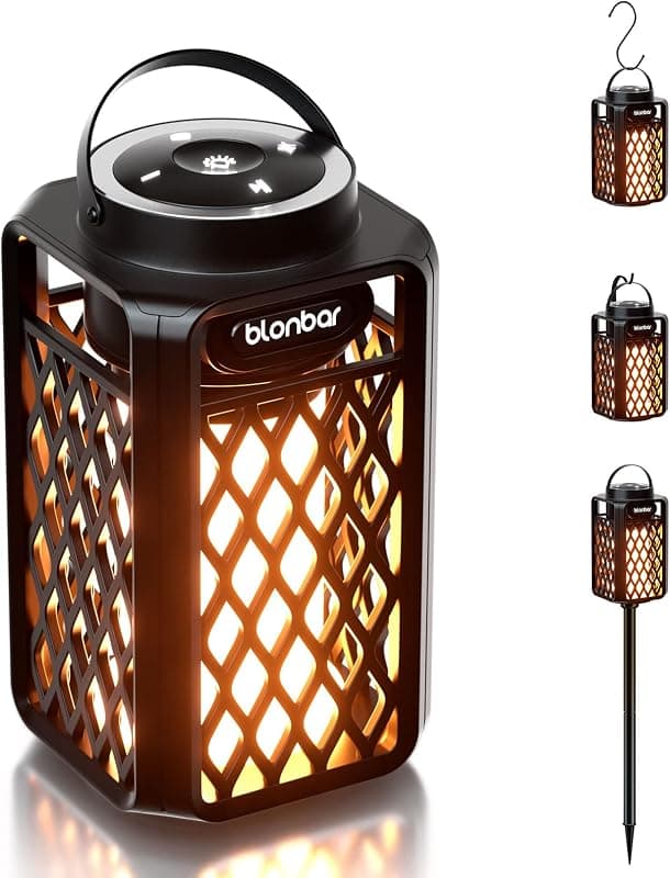 Enceinte Bluetooth Flamme Lumineuse