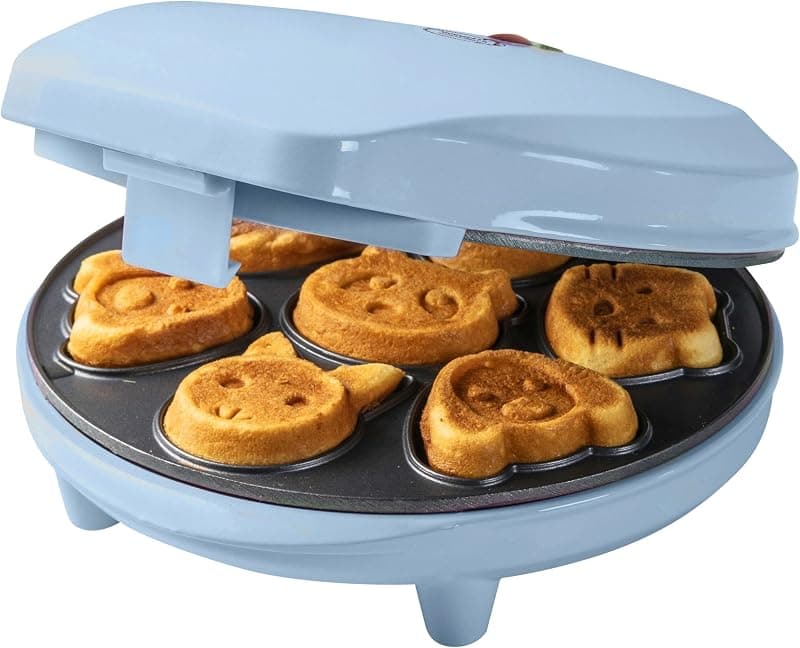 Bestron — Gaufrier à mini gaufres, motifs animaux