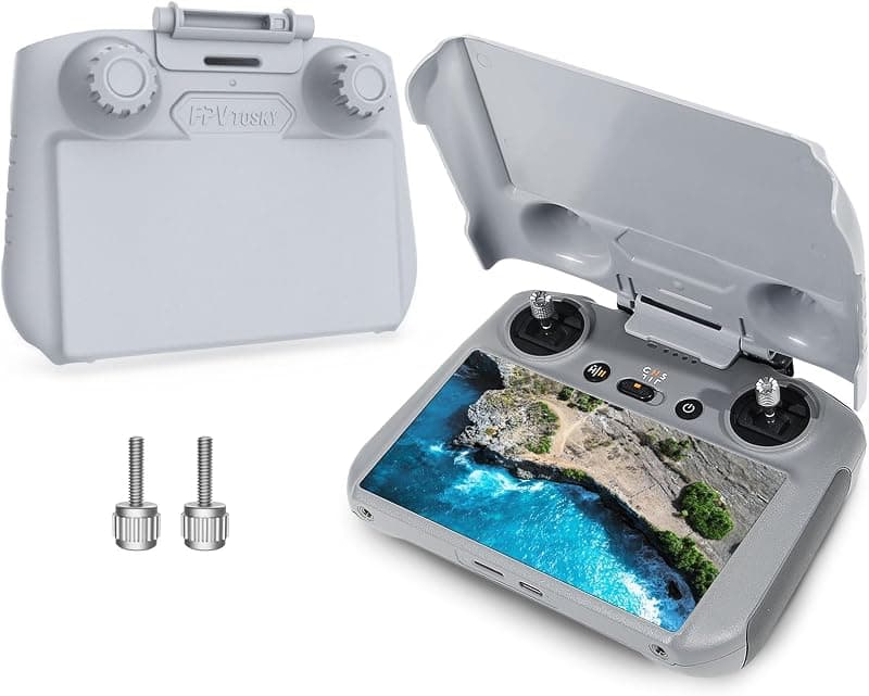 FPVtosky — Kit 3 en 1 pare-soleil, protection joysticks et support télécommande RC-2