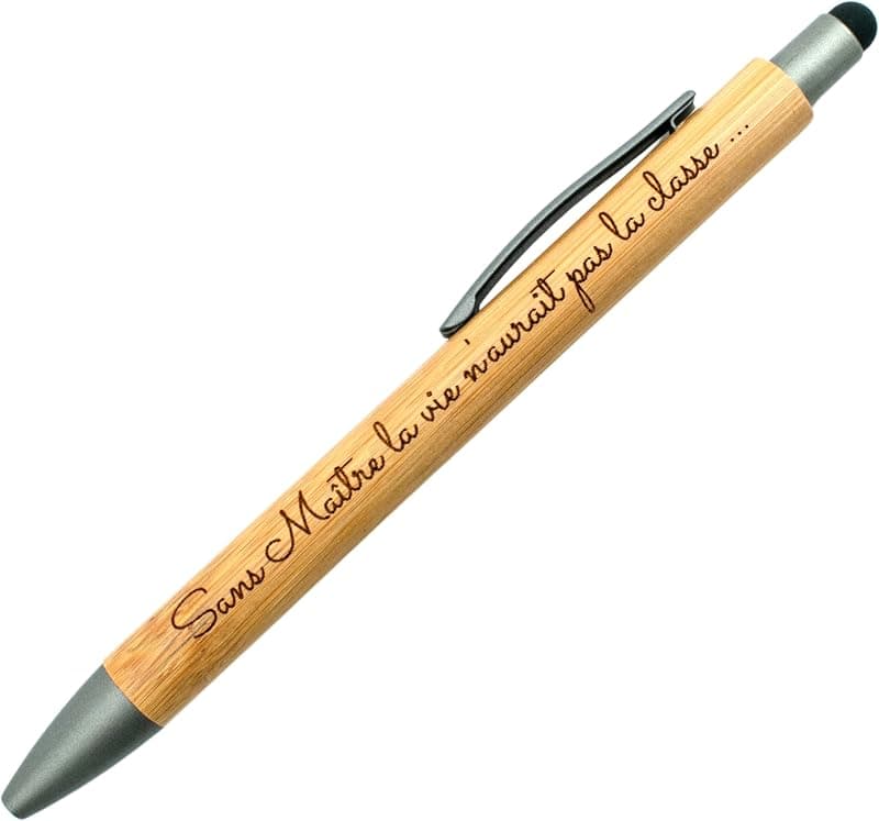 Ernestine — Stylo tactile personnalisé enseignant