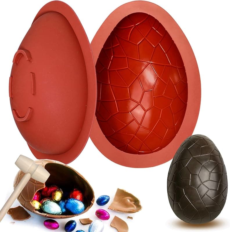 Webake — Moules à œufs de Pâques en silicone (3D)
