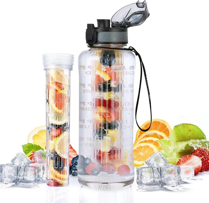 UTEBIT — Gourde Sport avec Infuseur à Thé et Fruits