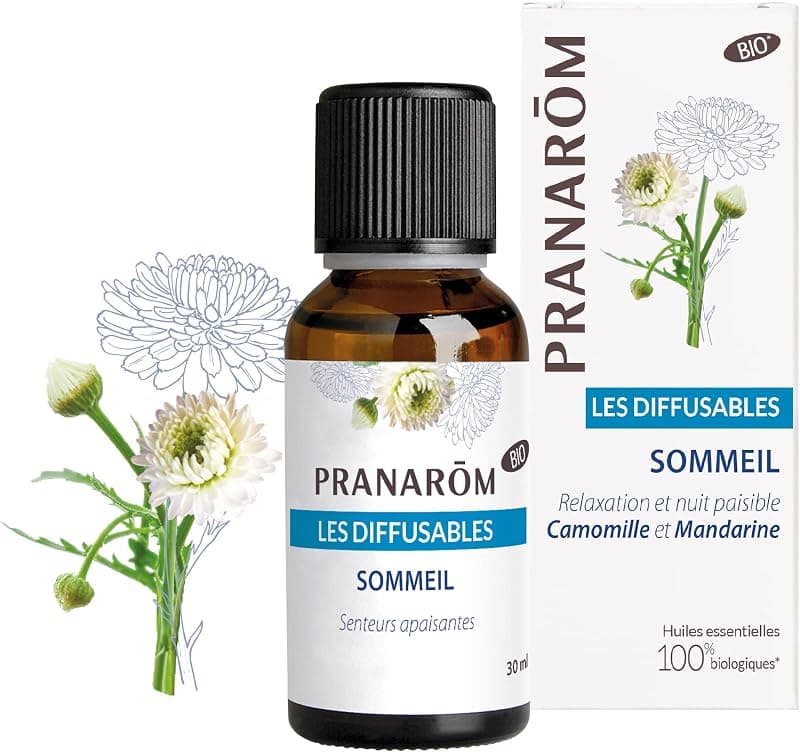 Pranarôm — Mélange d'huiles essentielles Sommeil camomille et mandarine bio