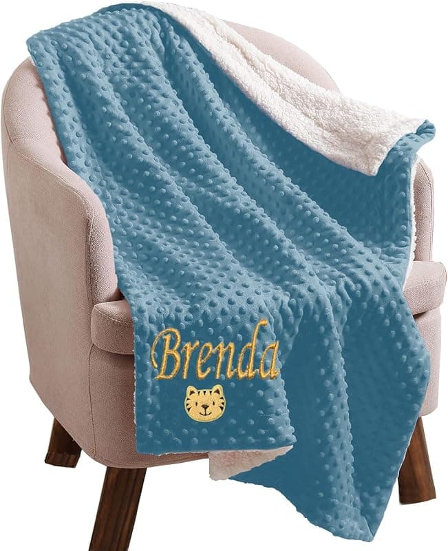 Couverture enfant personnalisée avec prénom