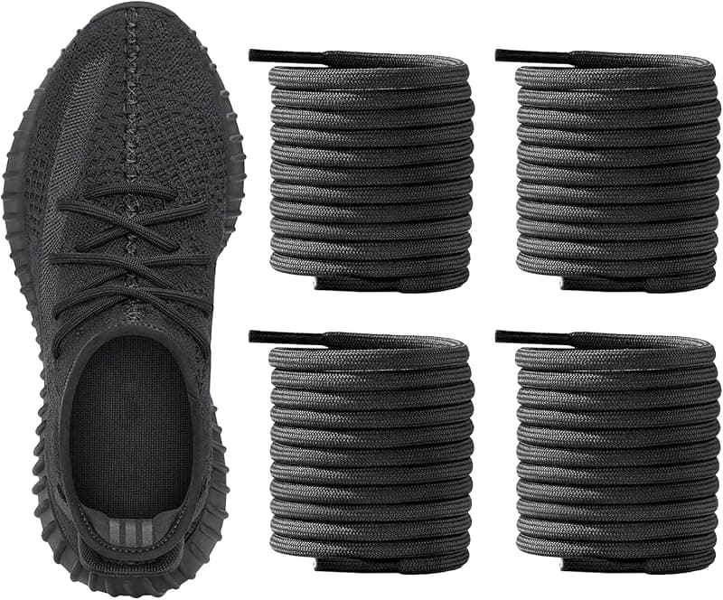 Lacets ronds épais de remplacement pour Adidas Boost — 2 paires
