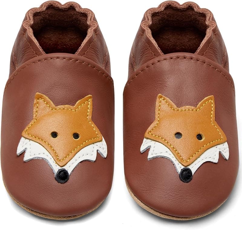 Chausson Bebe — Chaussons cuir souple premiers pas