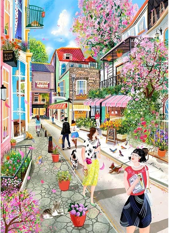 Puzzle 500 pièces Brise de Printemps