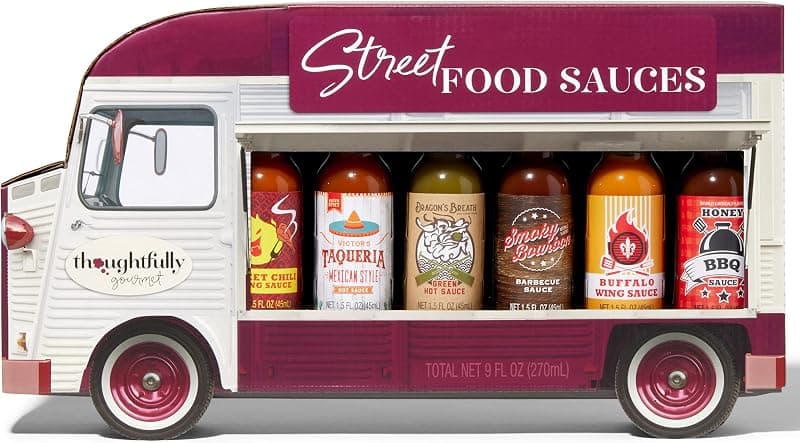 Thoughtfully — Coffret 6 sauces barbecue & piquantes