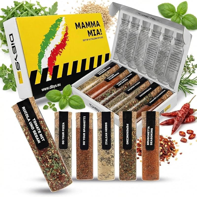 DIBYS — Coffret cadeau d'épices italiennes MAMMA MIA!