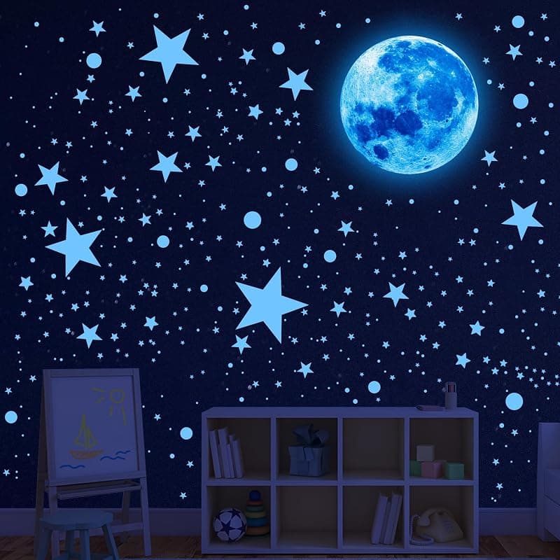 Stickers phosphorescents « étoiles » Kangaroo