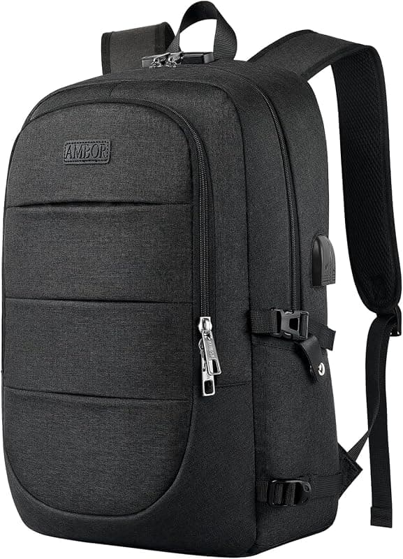AMBOR — Sac à dos 17,3 pouces antivol avec port USB