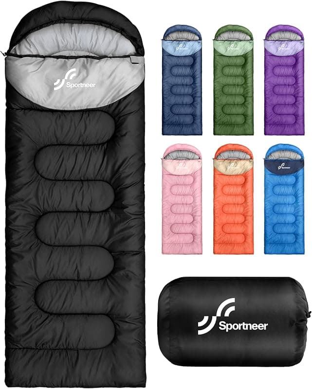 Sportneer — Sac de Couchage Léger Camping et Randonnée