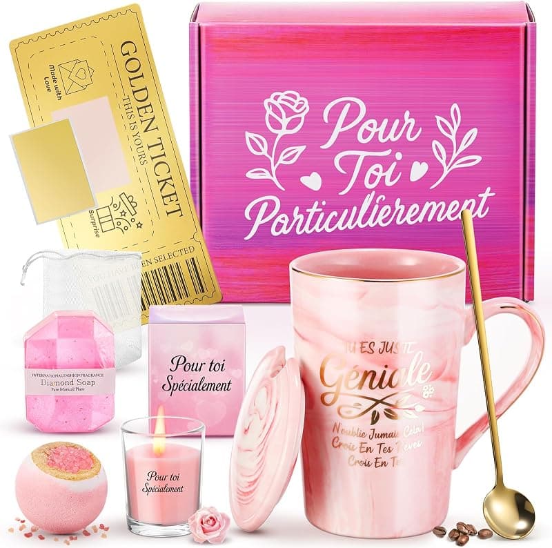 Coffret mugs en céramique personnalisés