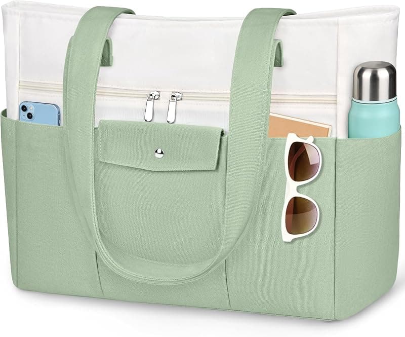 Grand cabas zippé en toile (Boat and Tote)