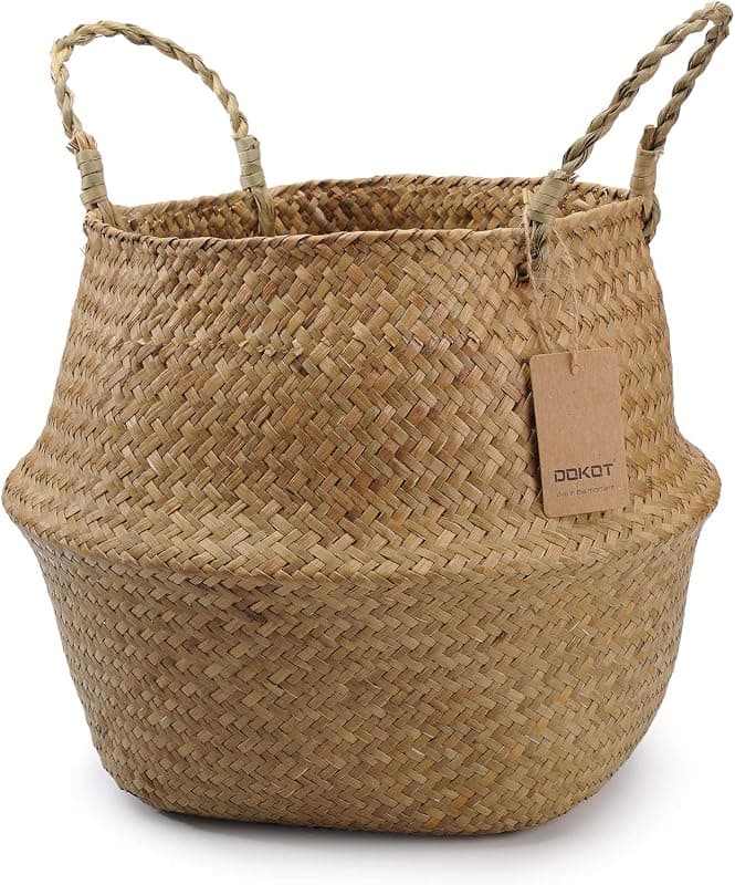DOKOT — Panier Ventre en Jonc de Mer