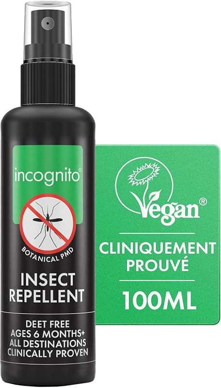 Incognito — Spray Répulsif Naturel Anti-Moustiques