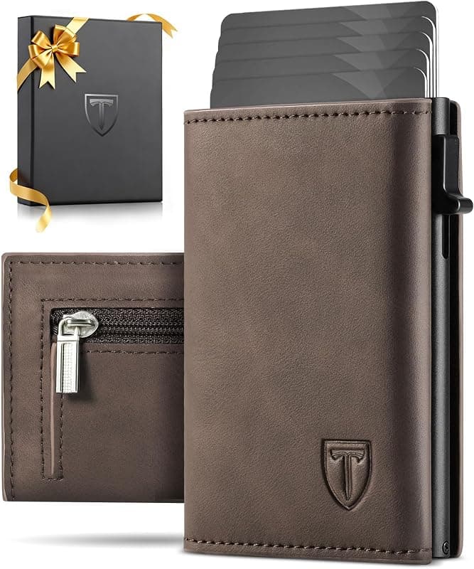 Portefeuille homme à cartes éjectables (RFID)