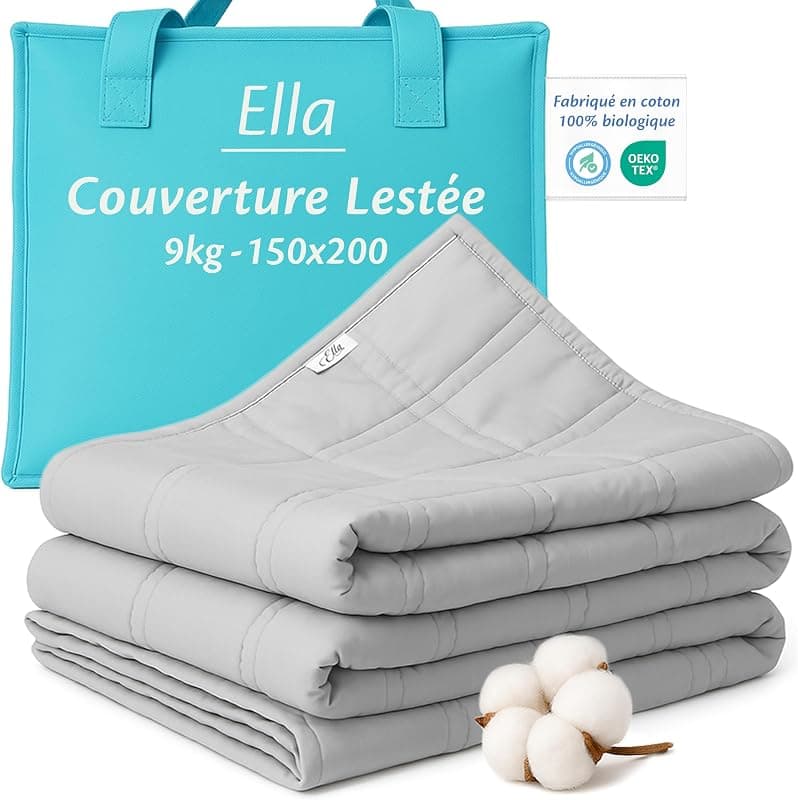 Ella — Couverture lestée 9 kg (150×200)