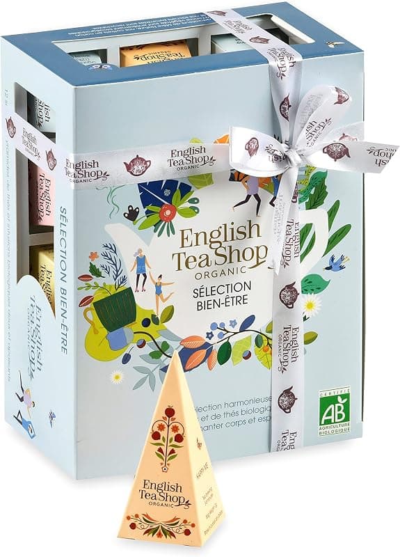 English Tea Shop — Coffret Thés & Infusions Bio en Sachets Pyramides