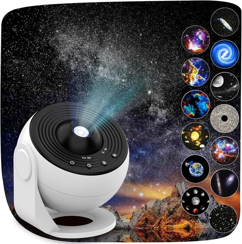 Projecteur Galaxy 13 en 1 Ciel Étoilé et Nébuleuse