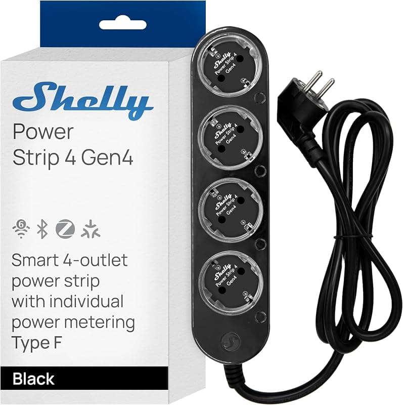 Shelly — Power Strip 4 Gen4 Connectée