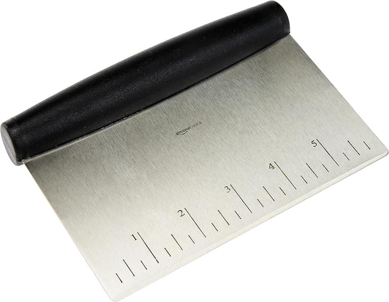 Amazon Basics — Coupe-pâte de boulanger en acier inoxydable