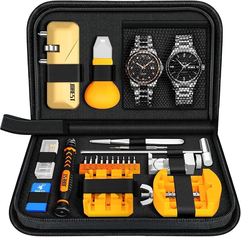 JOREST — Kit complet d'outils de réparation horlogère 2024