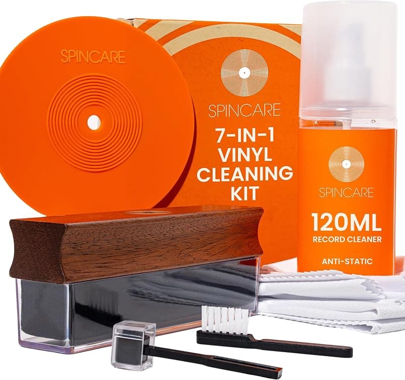 SPINCARE — Kit de nettoyage vinyle 7-en-1