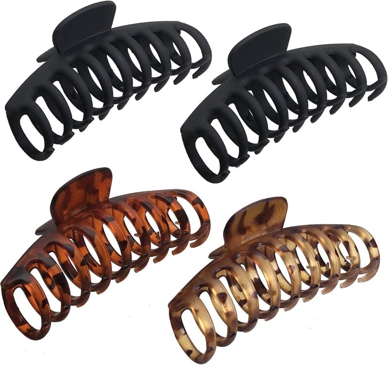 Pince à cheveux design Chunks (damier)
